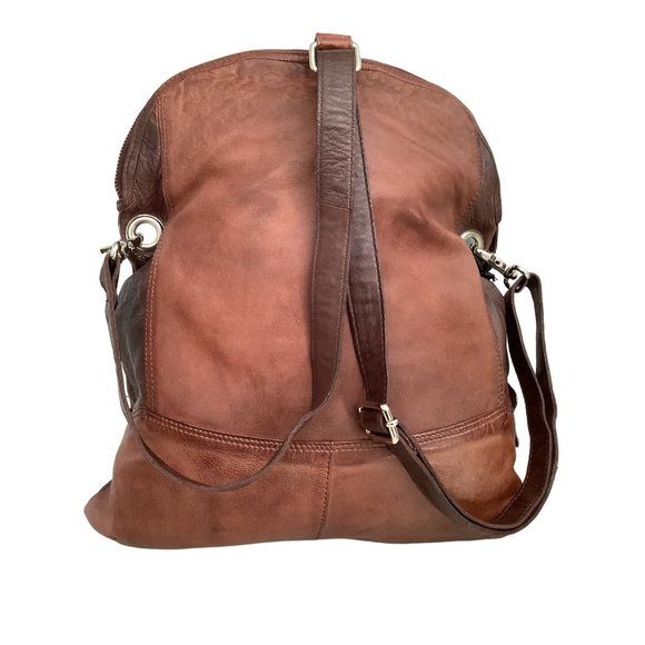 Koret Leather Backpack in Brown main image 6